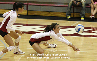 Kelly Hyder & Jackie Albright - Washington State volleyball